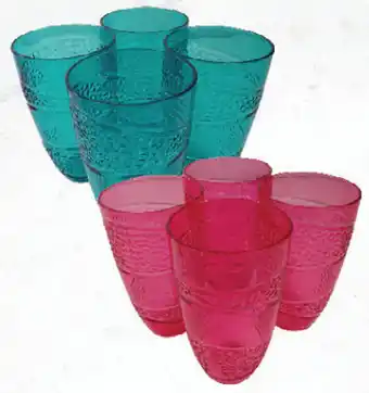 Drakes Outdoor plastic large tumblers 4 pack offer