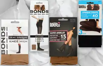Drakes Selected bonds comfy tops or no show hosiery or razza matazz hosiery offer