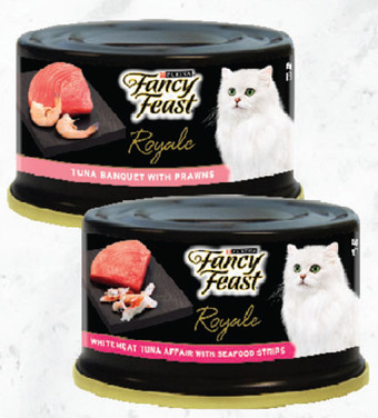 Drakes Purina fancy feast royale cat food 85g offer