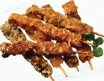 Marinated chicken shaslicks