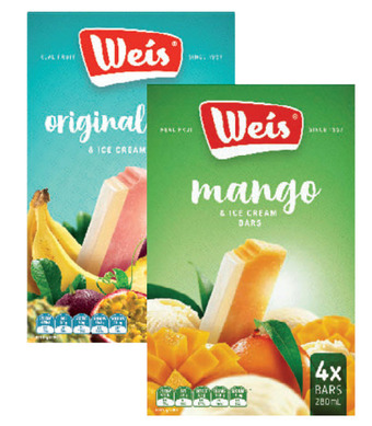 Weis bars 4 pack