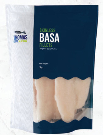 Drakes Thomas cappo seafoods basa fillets 1kg offer