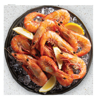 Drakes South australian large cooked king prawns offer