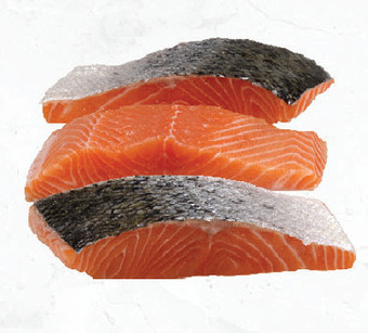 Drakes Tasmanian atlantic salmon portions skin on offer