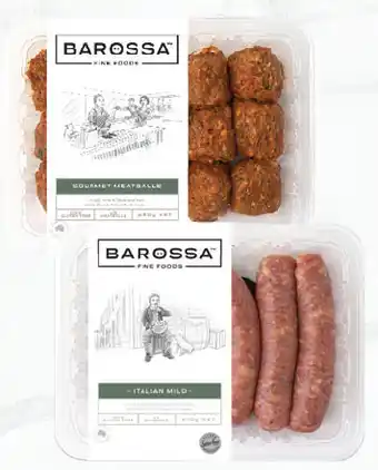 Drakes Barossa gourmet sausages or meatballs 480g - 500g offer