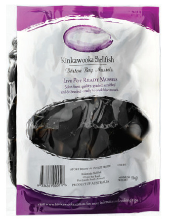 Kinkawooka pot ready mussels 1kg