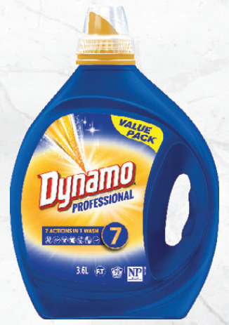 Drakes Dynamo professional laundry liquid 3.6lt offer