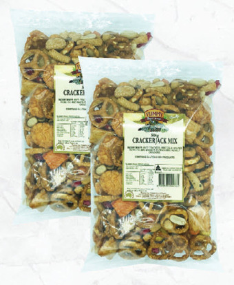 Drakes Yummy cracker jack mix 500g offer