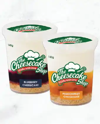 Drakes The cheese cake shop dessert cups 140g offer