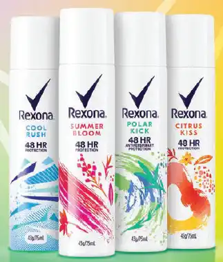 Drakes Rexona teen antiperspirant 75ml offer