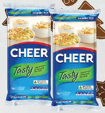 Drakes Cheer block cheese 1kg offer