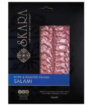 Drakes Skara pork & roasted fennel salami 100g offer