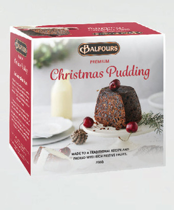 Drakes Balfours premium christmas pudding 700g offer
