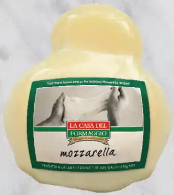 Drakes La casa del formaggio mozzarella ball 450g offer