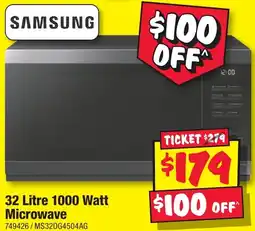 JB Hi-Fi 1000 Watt Microwave offer