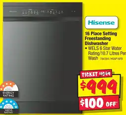 JB Hi-Fi 16 Place Setting Freestanding Dishwasher offer