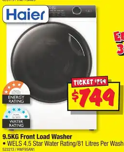 JB Hi-Fi Front Load Washer offer