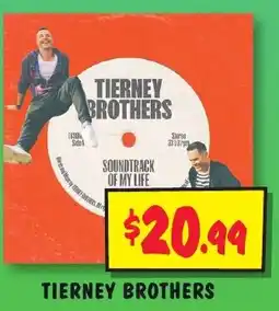 JB Hi-Fi TIERNEY BROTHERS offer