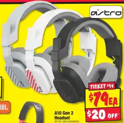 JB Hi-Fi A10 Gen 2 Headset offer