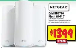 JB Hi-Fi Orbi RBE770 Mesh Wi-Fi 7 offer