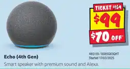 JB Hi-Fi Echo (4th Gen) offer