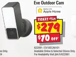 JB Hi-Fi Eve Outdoor Cam offer