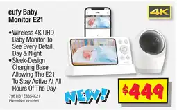 JB Hi-Fi eufy Baby Monitor E21 offer