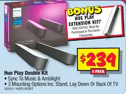 JB Hi-Fi Hue Play Double Kit offer