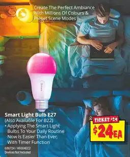 JB Hi-Fi Smart Light Bulb E27 offer