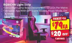 JB Hi-Fi RGBIC+W Light Strip offer