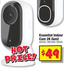 JB Hi-Fi Essential Indoor Cam 2K Gen2 offer