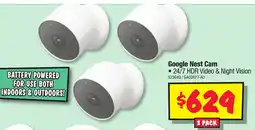 JB Hi-Fi Google Nest Cam offer