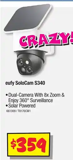 JB Hi-Fi eufy SoloCam S340 offer