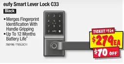 JB Hi-Fi eufy Smart Lever Lock C33 offer