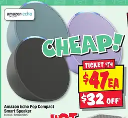 JB Hi-Fi Amazon Echo Pop Compact Smart Speaker offer