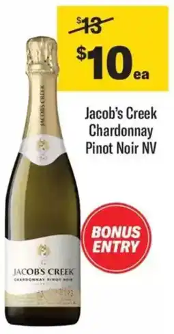 Liquorland Jacob's Creek Chardonnay Pinot Noir NV offer