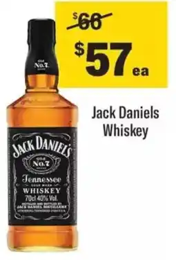 Liquorland Jack Daniels Whiskey offer