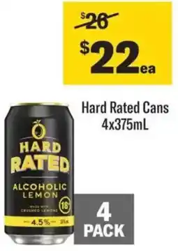 Liquorland Hard Rated Cans offer