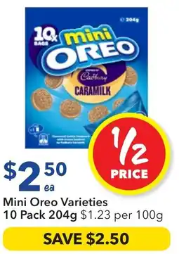 Ritchies Mini Oreo Varieties offer