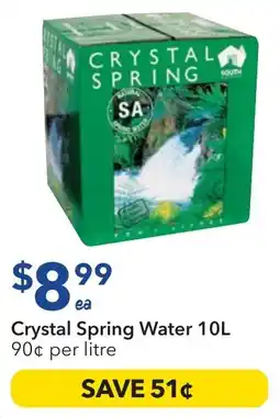 Ritchies Crystal Spring Water offer