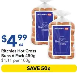 Ritchies Ritchies Hot Cross Buns offer