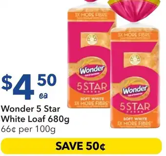 Ritchies Wonder 5 Star White Loaf offer