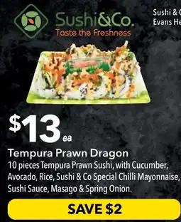 Ritchies Tempura Prawn Dragon offer