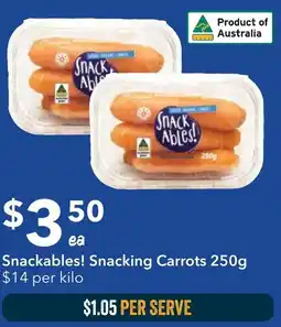 Ritchies Snacking Carrots offer