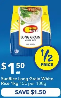 Ritchies SunRice Long Grain White Rice offer