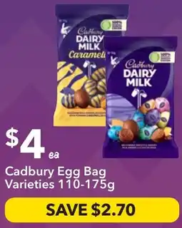 Ritchies Cadbury Egg Bag Varieties offer