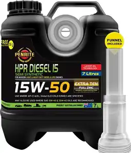 Autopro Penrite HPR Diesel 15 15W-50 7L offer