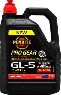 Autopro Penrite Pro Gear GL5 75W85 2.5L offer