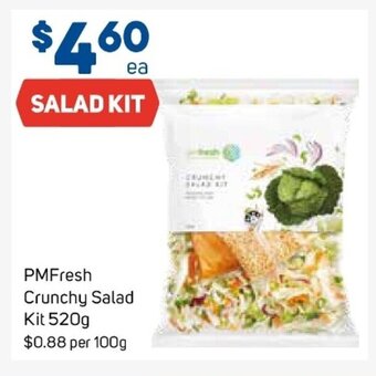 Foodland PMFresh Crunchy Salad Kit 520g offer