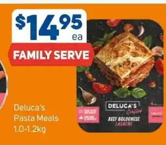 Foodland Delluca's Pasta Meals 1.0-1.2kg offer